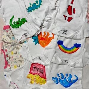 Gerber onsie size 0-3 Months : Box I: